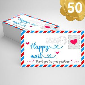 ♥️ 5x25 / 50 Thank you cards